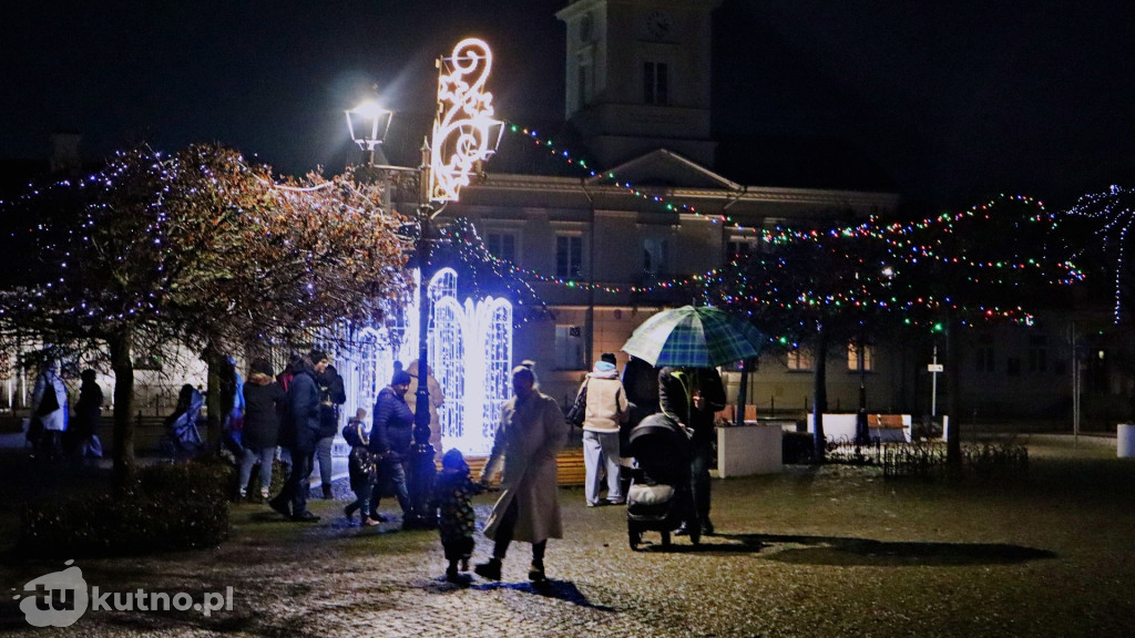 Iluminacje świetlne w Kutnie 2025