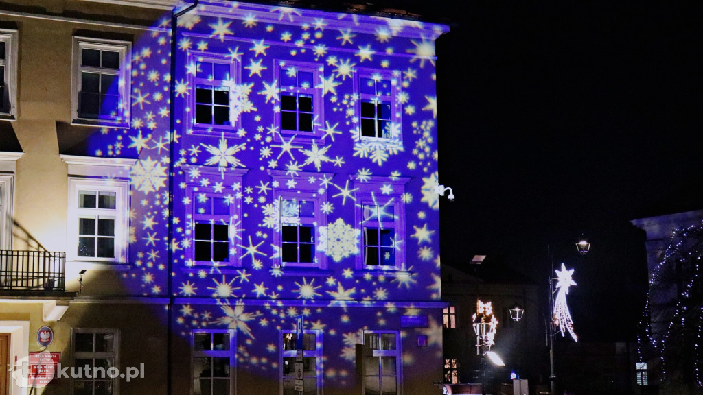 Iluminacje świetlne w Kutnie 2025