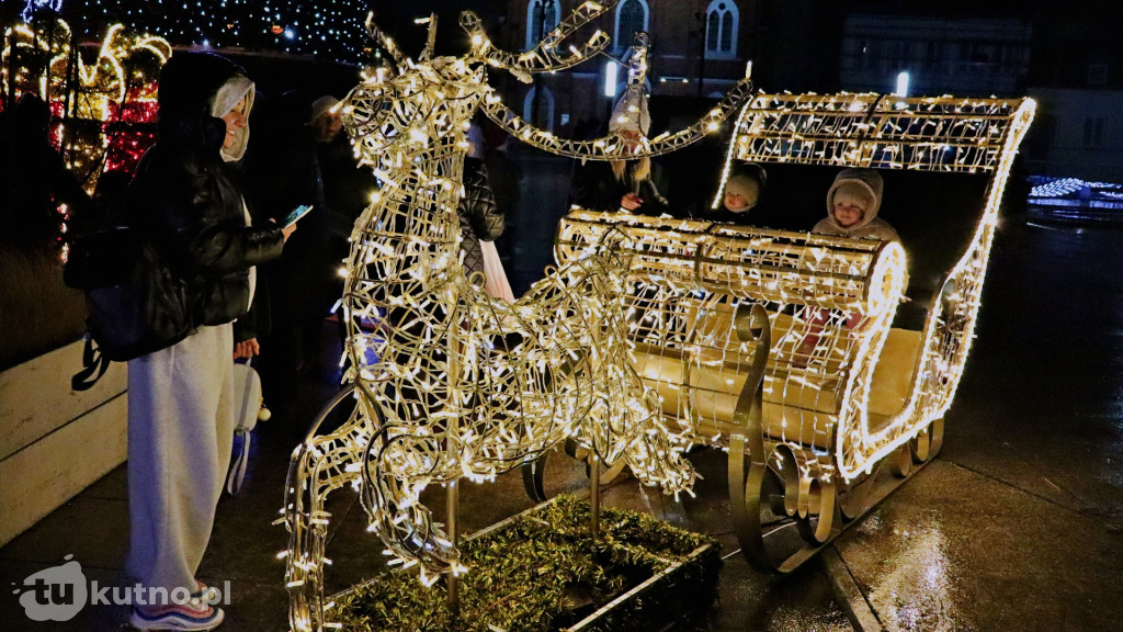 Iluminacje świetlne w Kutnie 2025