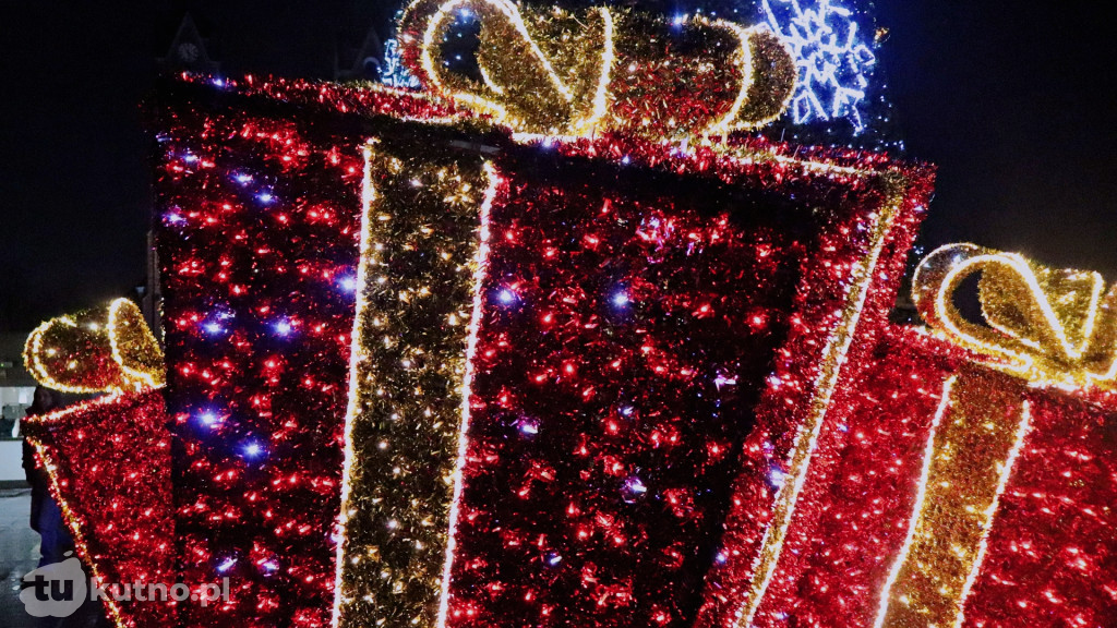Iluminacje świetlne w Kutnie 2025