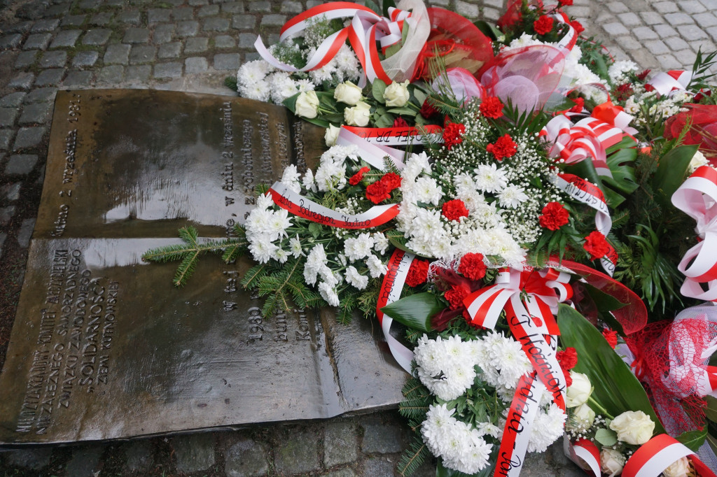 Kutno uczciło 44. rocznicę wprowadzenia stanu wojennego