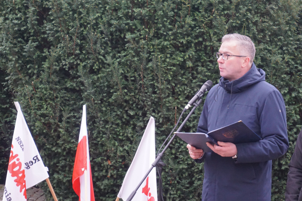 Kutno uczciło 44. rocznicę wprowadzenia stanu wojennego