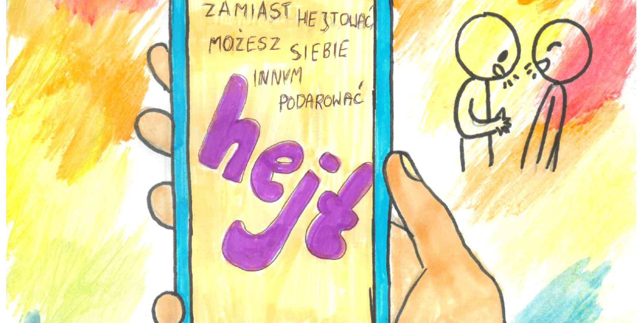 Prace konkursowe - „Empatia maluje świat na kolorowo”