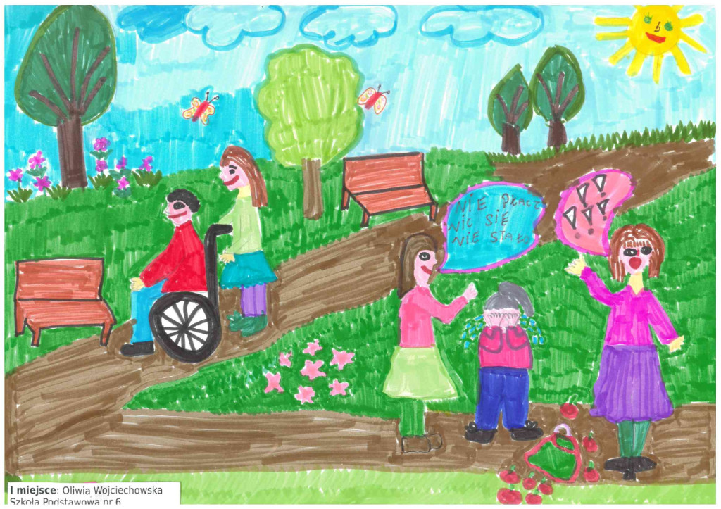 Prace konkursowe - „Empatia maluje świat na kolorowo”