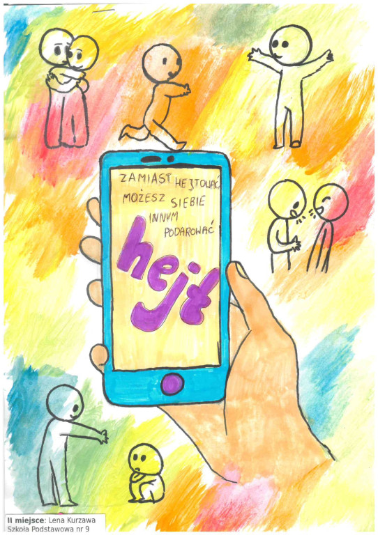 Prace konkursowe - „Empatia maluje świat na kolorowo”