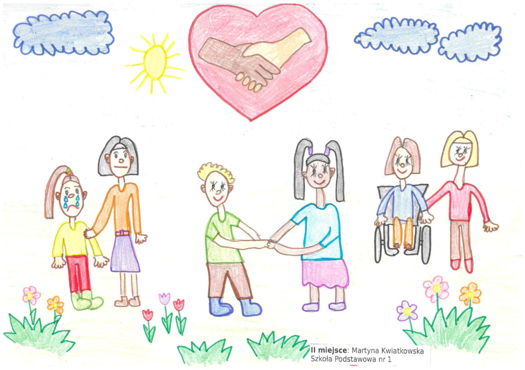 Prace konkursowe - „Empatia maluje świat na kolorowo”