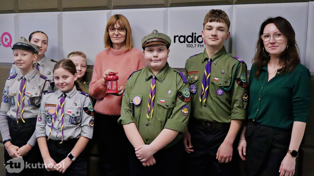 Betlejemskie światło pokoju w Radiu Q