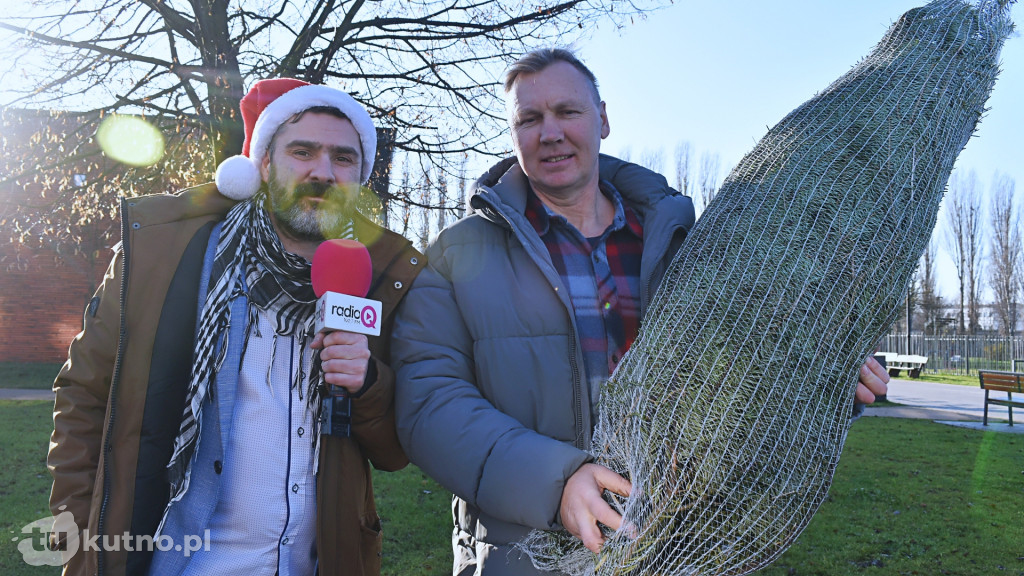 Pomocnicy Świętego Mikołaja rozdali drzewka!