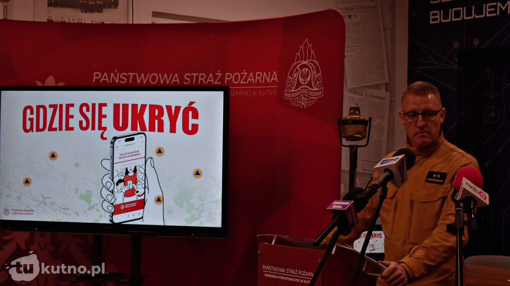 Aplikacja, która podpowiada, gdzie się schronić