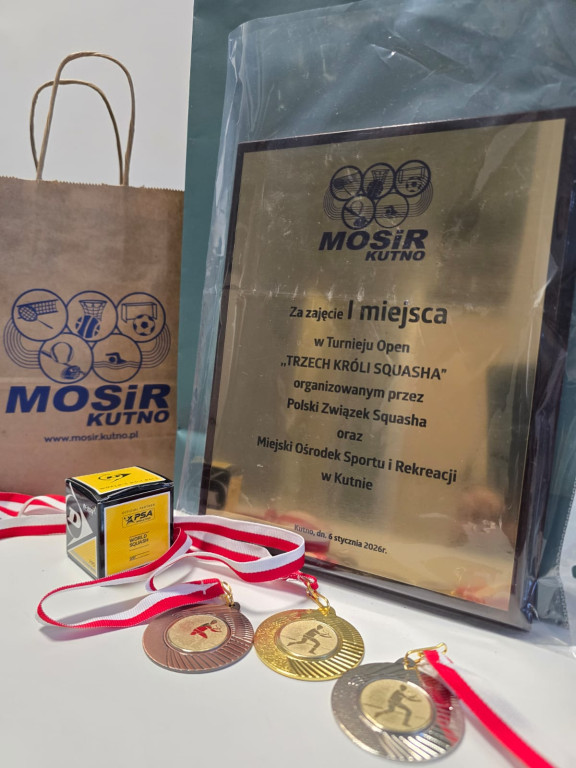 To są kutnowscy mistrzowie squasha