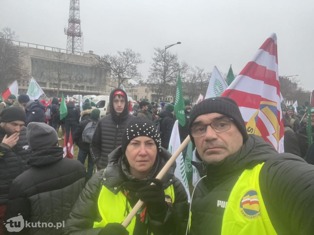 Strasburg: Rolnicy z powiatu kutnowskiego protestują przeciwko umowie z Mercosur