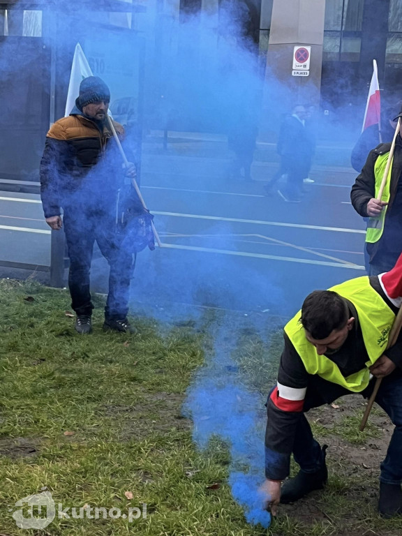 Strasburg: Rolnicy z powiatu kutnowskiego protestują przeciwko umowie z Mercosur