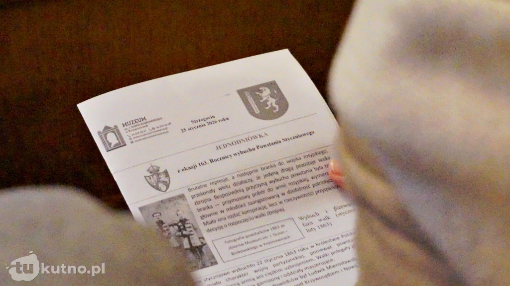 Uroczystość 163. rocznicy Powstania Styczniowego w Strzegocinie