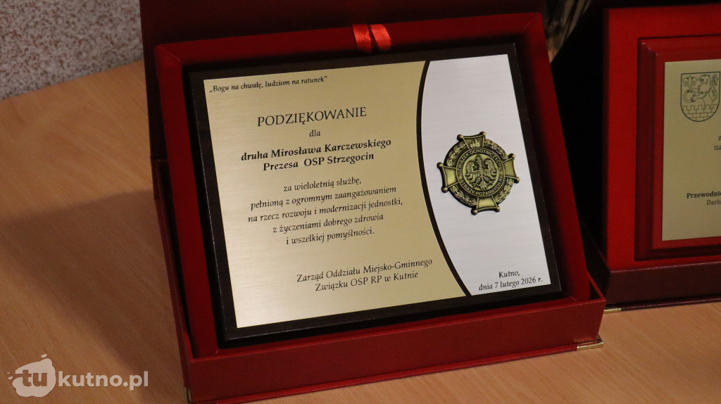 OSP Strzegocin. 20 lat służby i przekazanie sterów