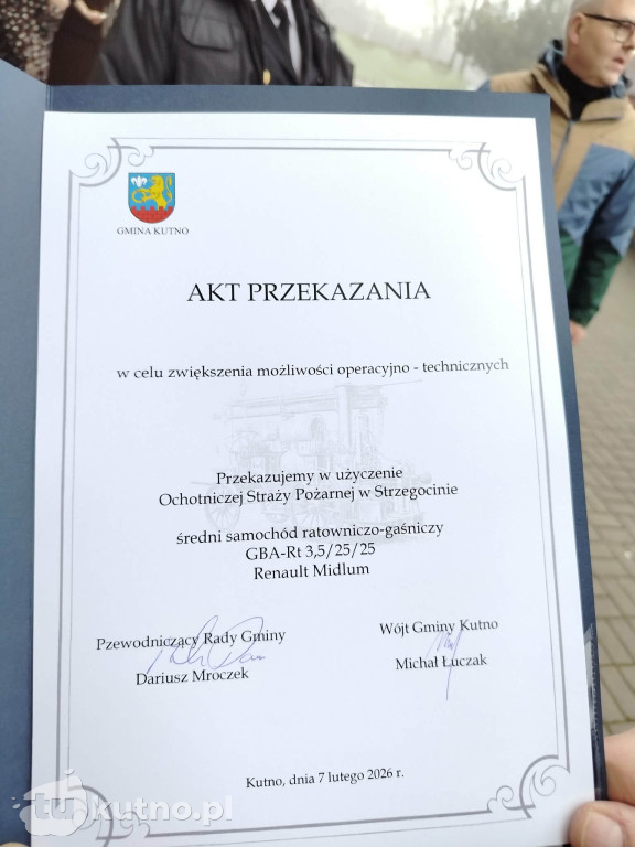 OSP Strzegocin. 20 lat służby i przekazanie sterów