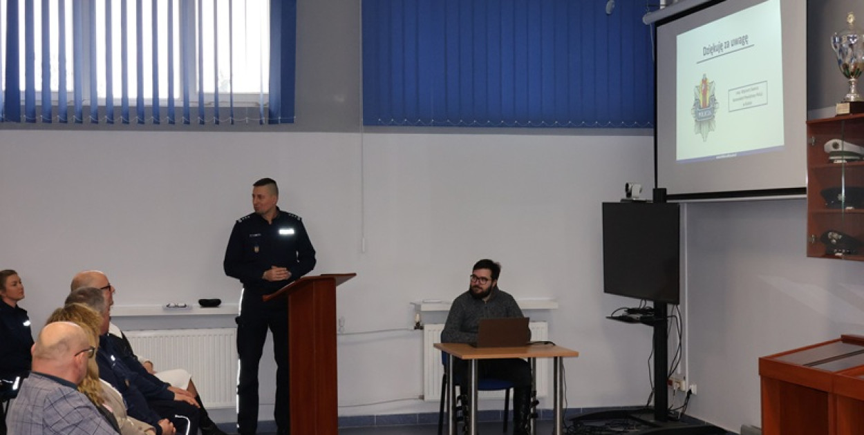 Roczna odprawa Policji w Kutnie. 2025 rok w liczbach