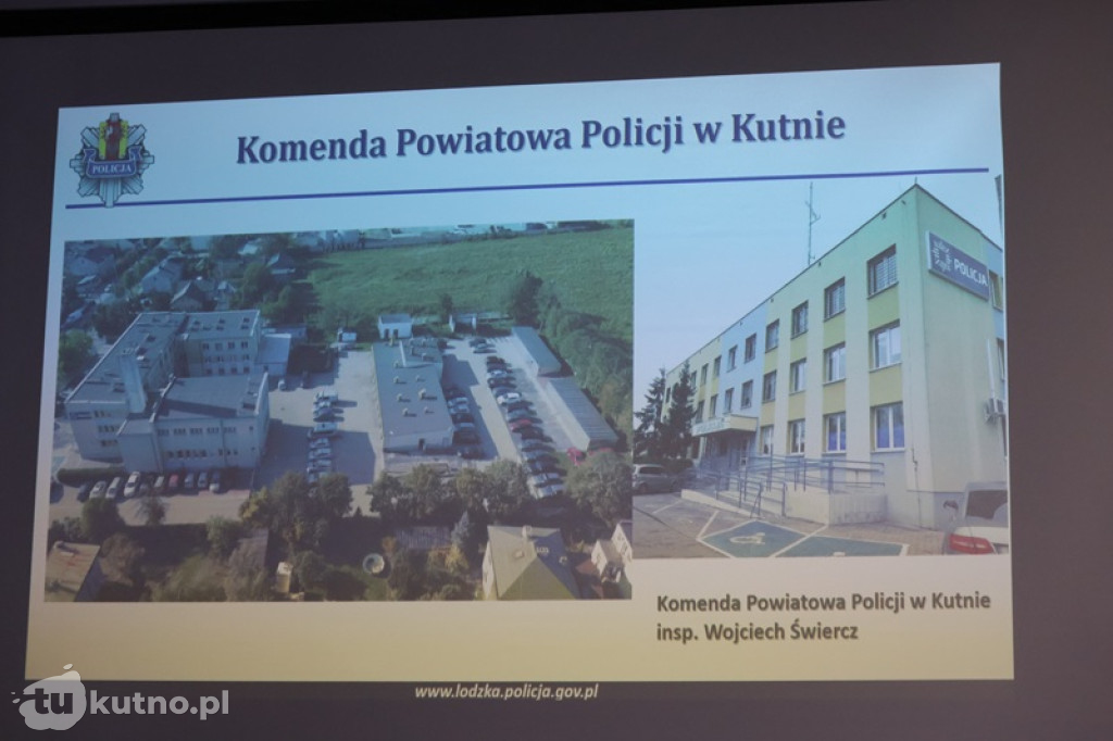 Roczna odprawa Policji w Kutnie. 2025 rok w liczbach