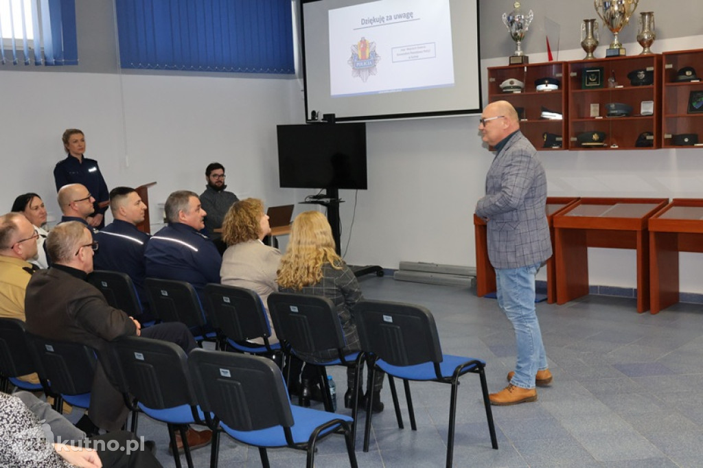 Roczna odprawa Policji w Kutnie. 2025 rok w liczbach