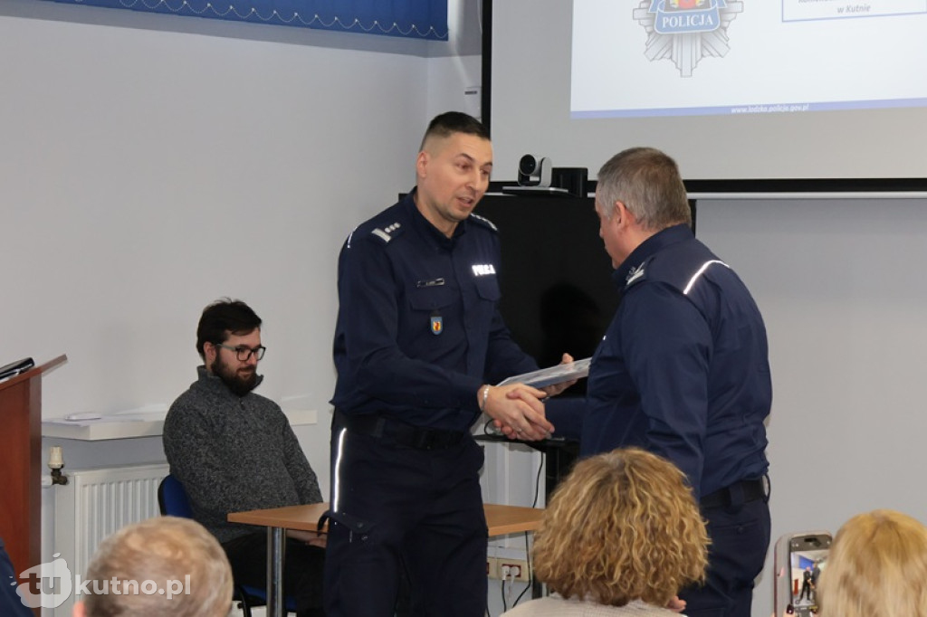 Roczna odprawa Policji w Kutnie. 2025 rok w liczbach