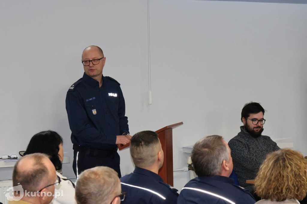 Roczna odprawa Policji w Kutnie. 2025 rok w liczbach