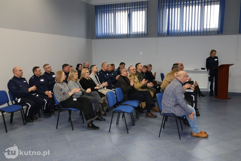 Roczna odprawa Policji w Kutnie. 2025 rok w liczbach