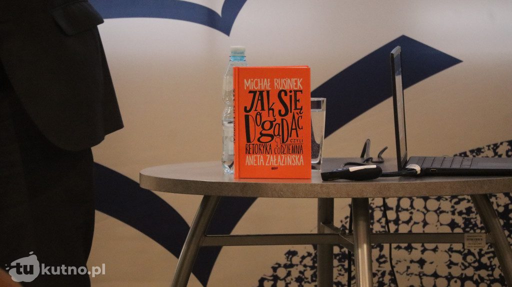 Polski język pod lupą. Michał Rusinek tłumaczy kutnowskiej młodzieży