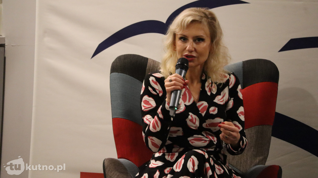 Spotkanie autorskie z Justyną Sobolewską w Kutnie