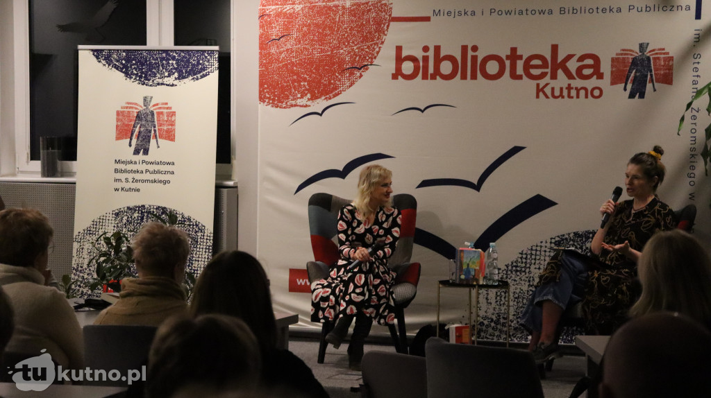 Spotkanie autorskie z Justyną Sobolewską w Kutnie