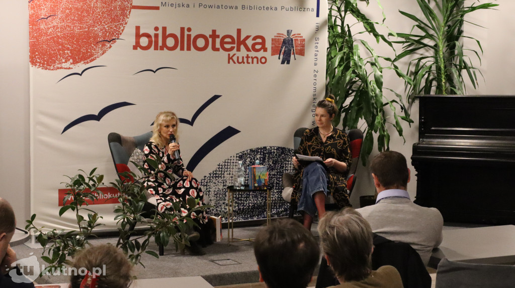 Spotkanie autorskie z Justyną Sobolewską w Kutnie