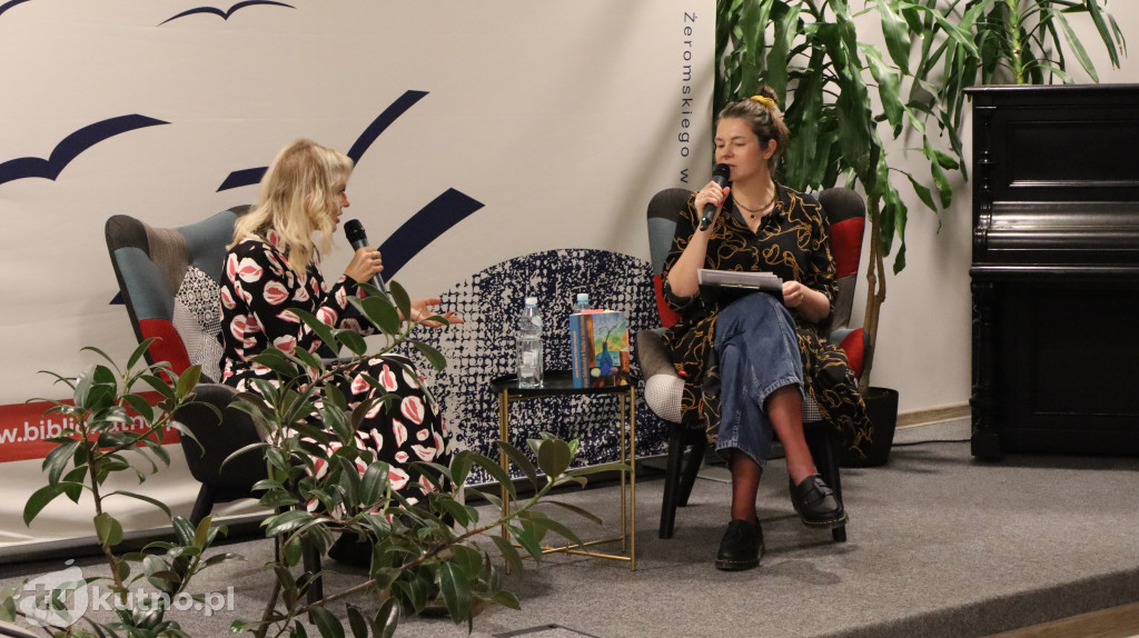 Spotkanie autorskie z Justyną Sobolewską w Kutnie