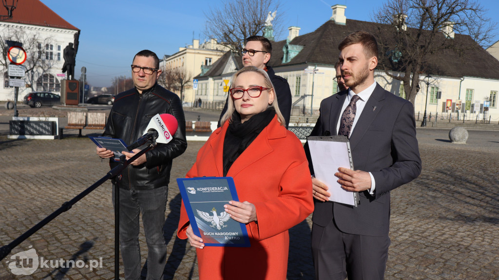 Bezpieczeństwo w Kutnie. Ostry głos Konfederacji