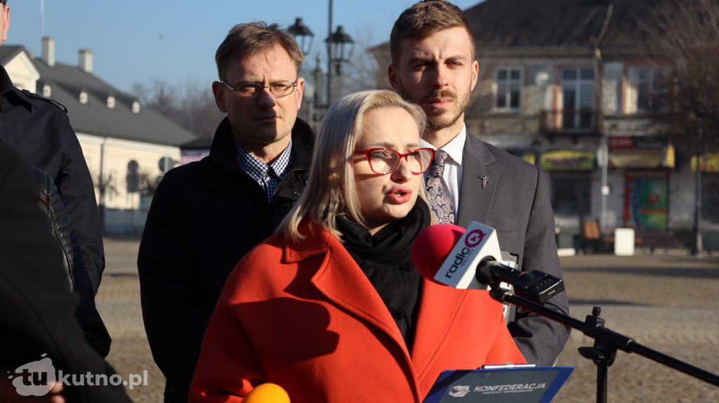 Bezpieczeństwo w Kutnie. Ostry głos Konfederacji