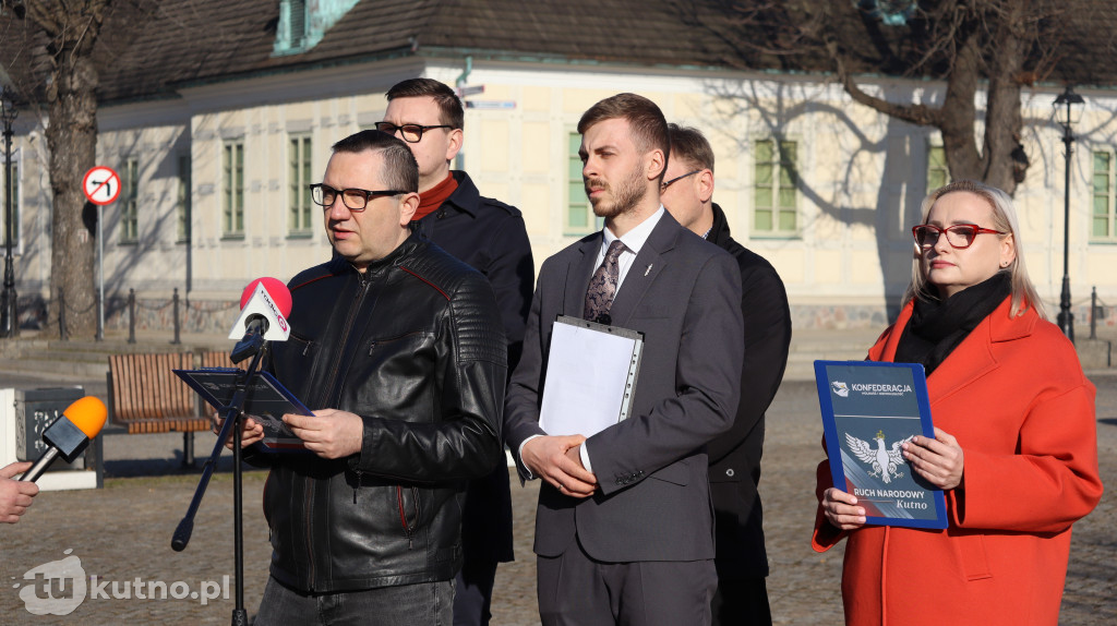 Bezpieczeństwo w Kutnie. Ostry głos Konfederacji