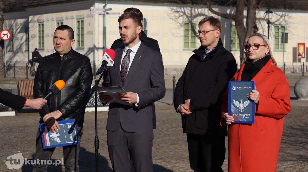 Bezpieczeństwo w Kutnie. Ostry głos Konfederacji