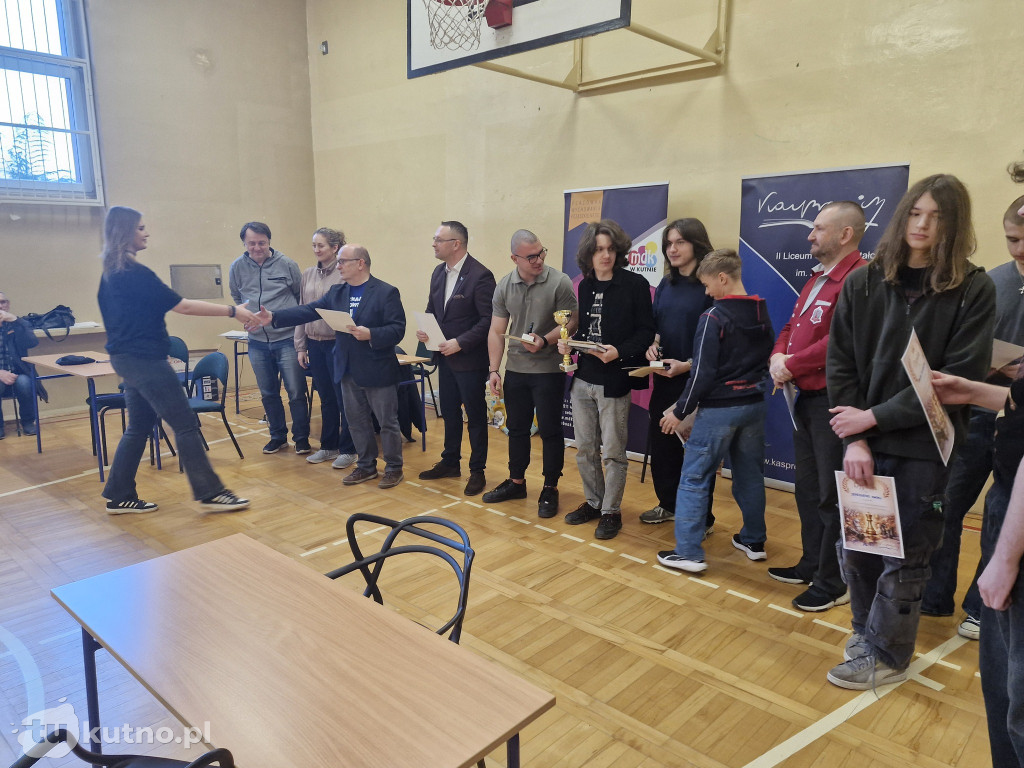 Szachowe emocje w Kasprowiczu