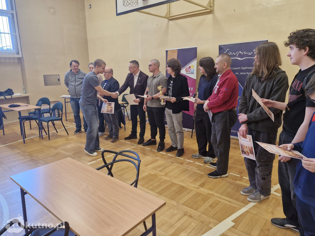 Szachowe emocje w Kasprowiczu