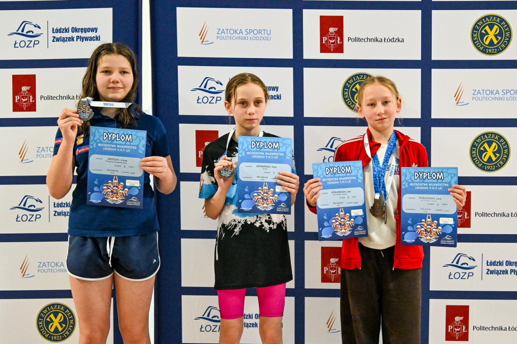 UKS Delfinek triumfuje na mistrzostwach województwa. 5 medali dla młodych pływaków