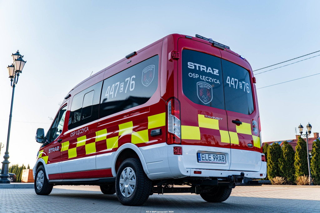 Ford Transit zasilił flotę druhów z Łęczycy
