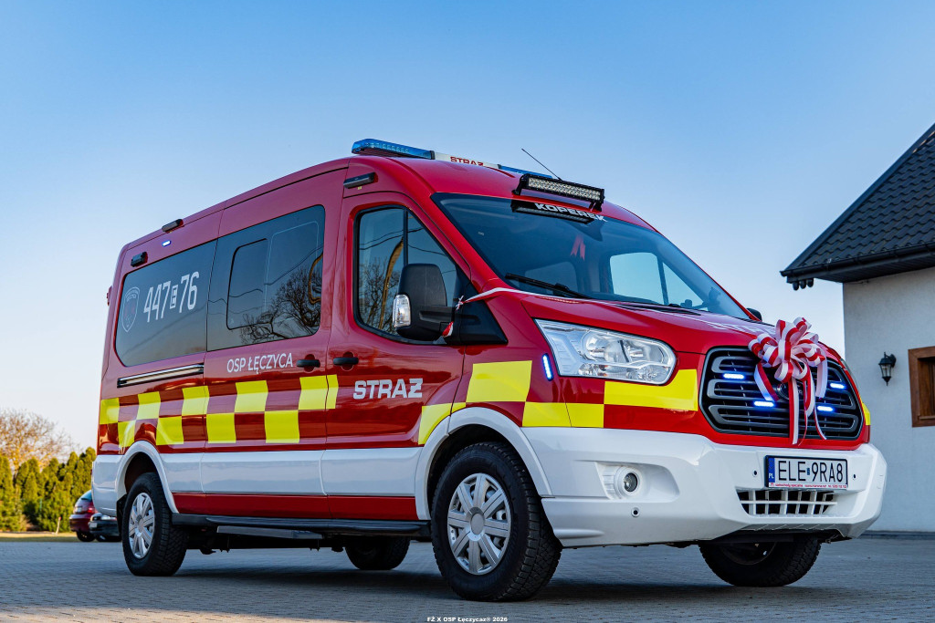 Ford Transit zasilił flotę druhów z Łęczycy