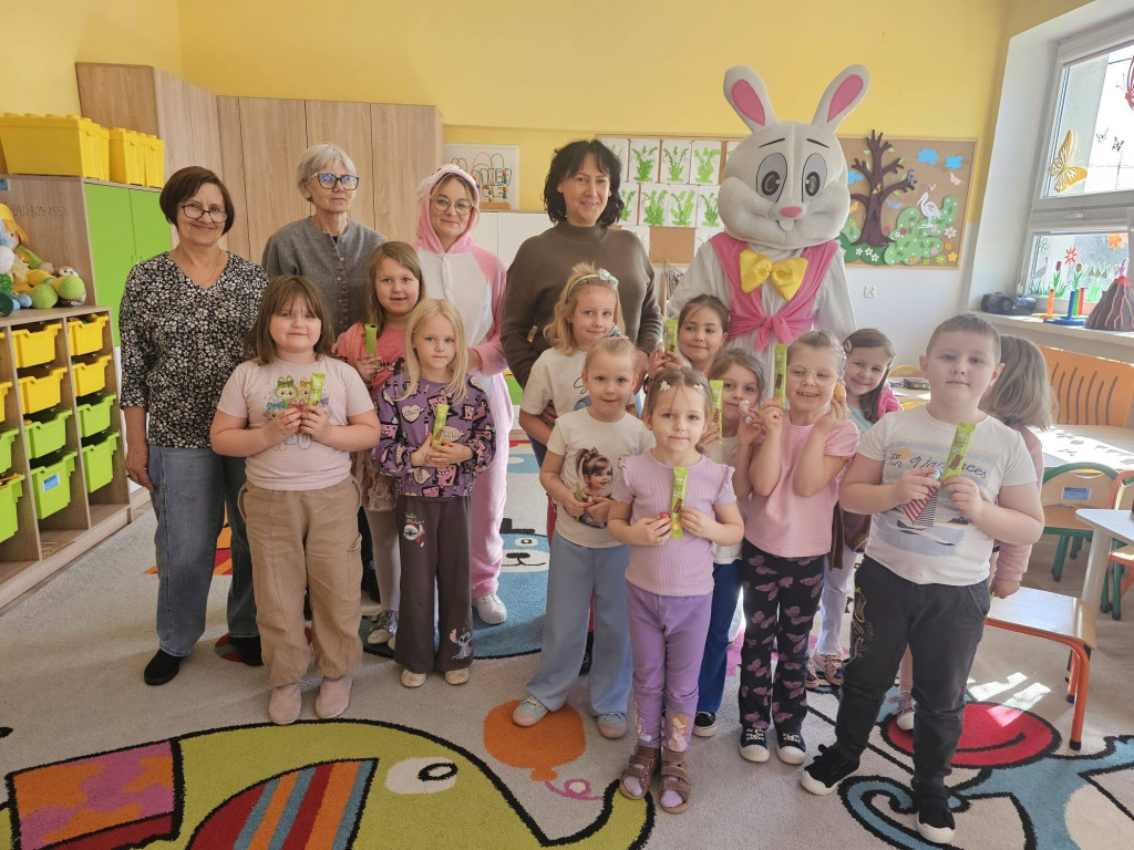 Wyjątkowy gość w Dąbrowicach. Świąteczna atrakcja dla dzieci