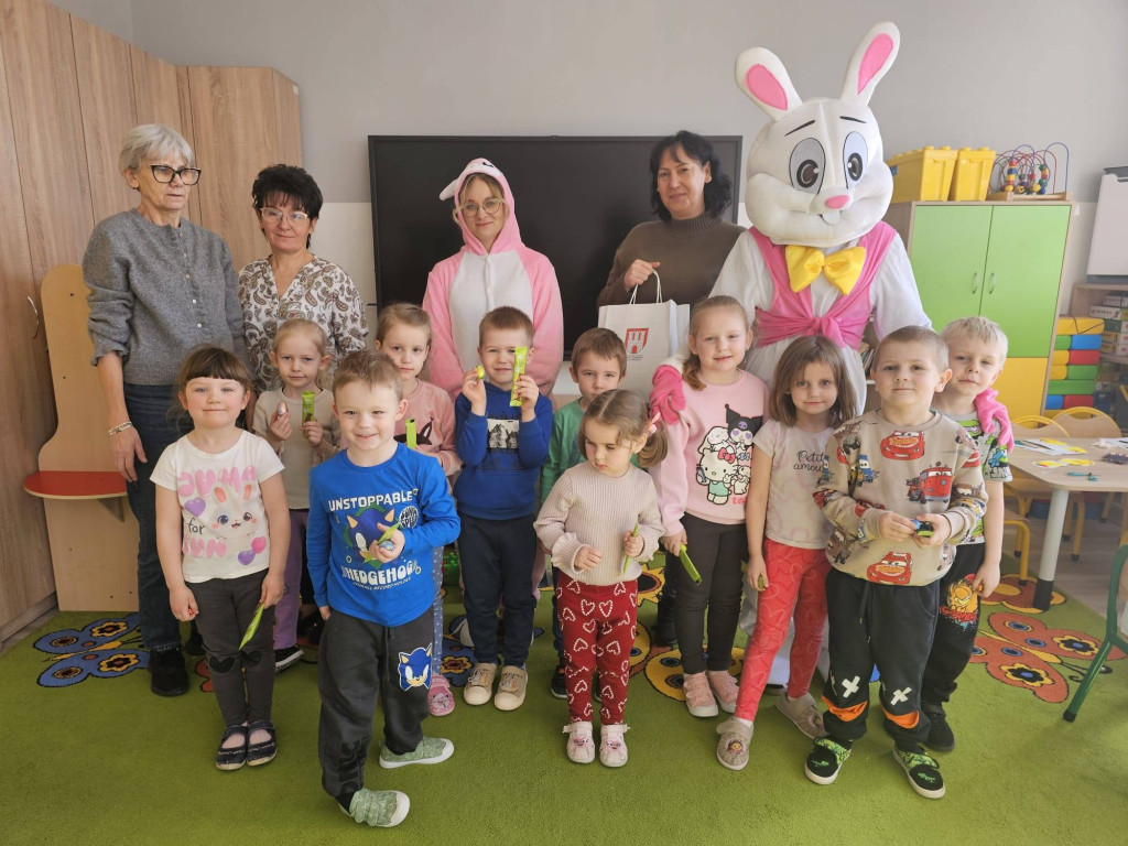 Wyjątkowy gość w Dąbrowicach. Świąteczna atrakcja dla dzieci