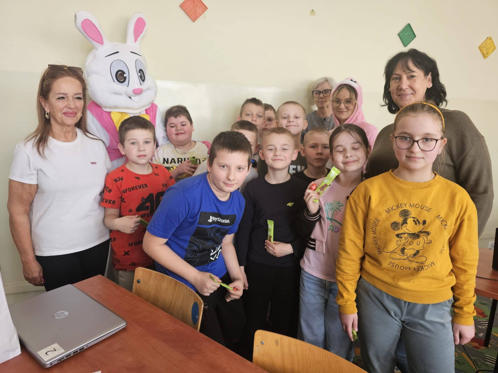 Wyjątkowy gość w Dąbrowicach. Świąteczna atrakcja dla dzieci