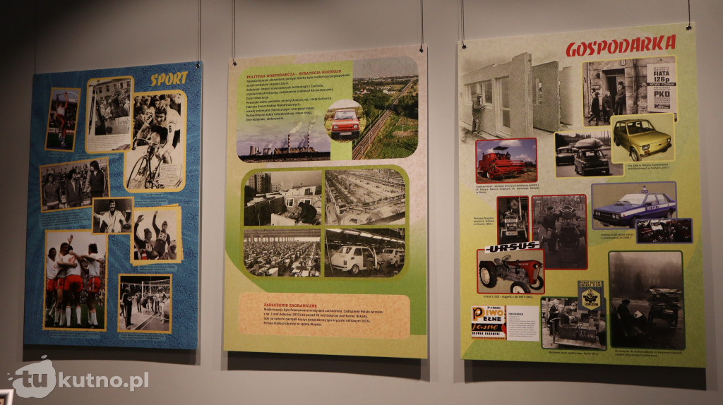 Powrót do PRL-u w Kutnie. Niezwykła wystawa w Pałacu Saskim