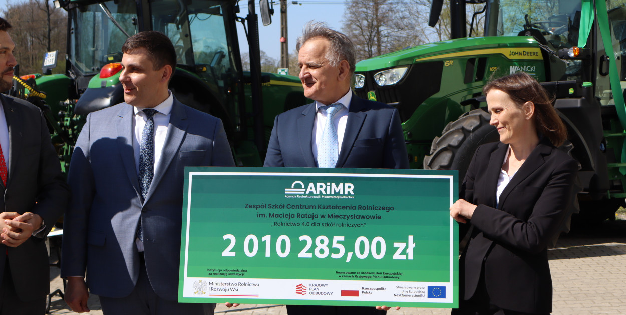 Rolnicza rewolucja w ZSCKR w Mieczysławowie