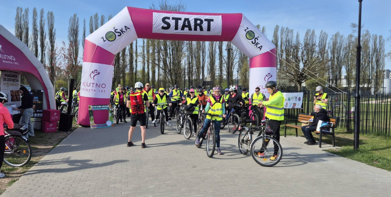 Rowerzyści opanowali Kutno. Udana trzecia edycja rajdu