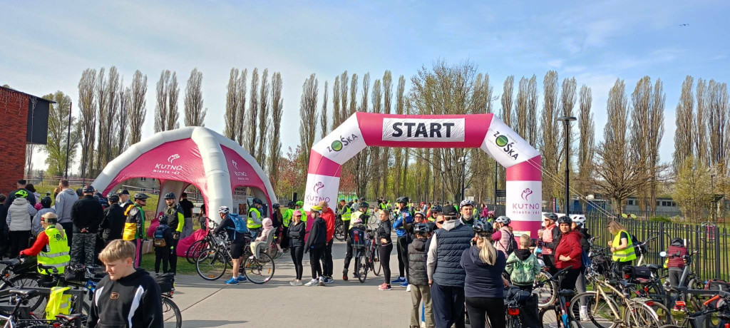 Rowerzyści opanowali Kutno. Udana trzecia edycja rajdu