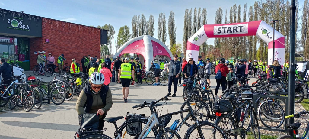 Rowerzyści opanowali Kutno. Udana trzecia edycja rajdu