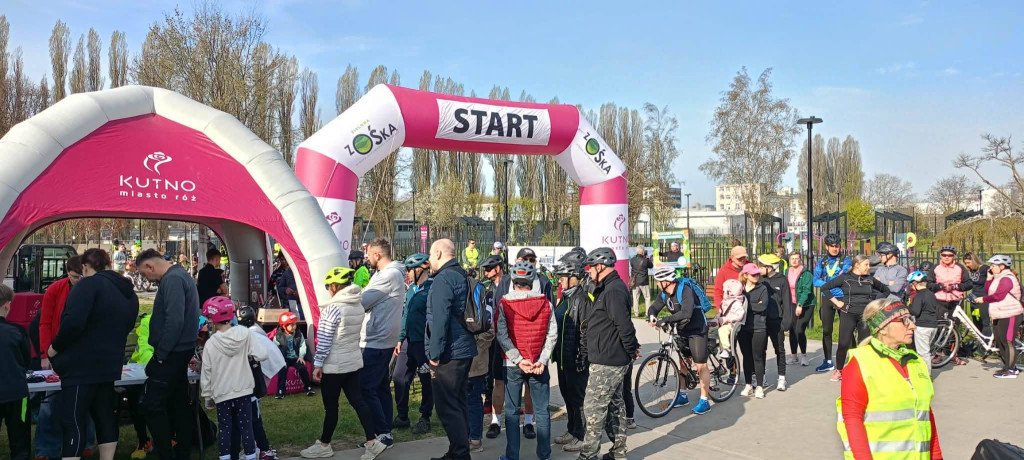 Rowerzyści opanowali Kutno. Udana trzecia edycja rajdu