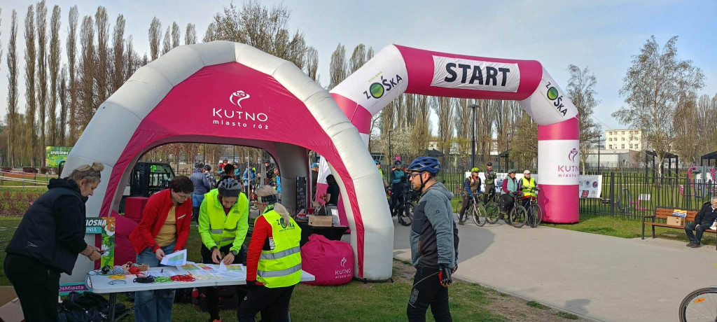 Rowerzyści opanowali Kutno. Udana trzecia edycja rajdu