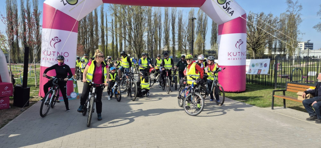 Rowerzyści opanowali Kutno. Udana trzecia edycja rajdu